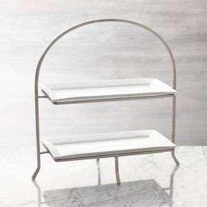 3 Tier High Tea Stainless Steel Stand